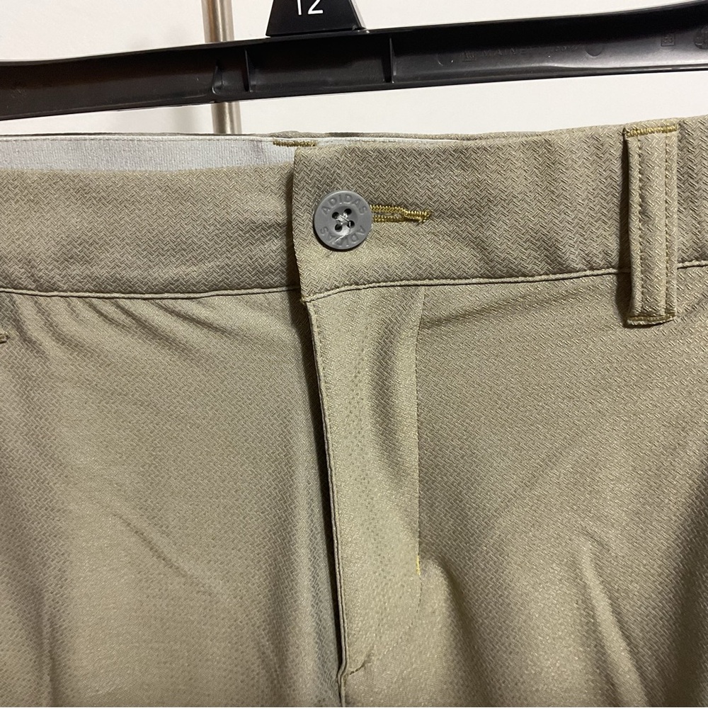 Adidas Tan Casual Chino Athletic Pants Size 34x32 - Picture 5 of 8